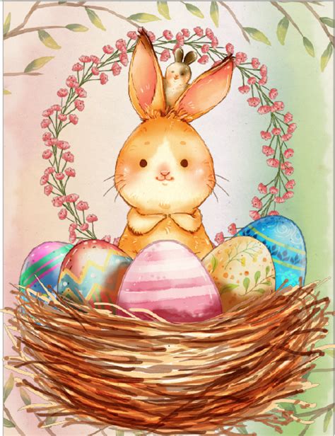 free easter cards to print